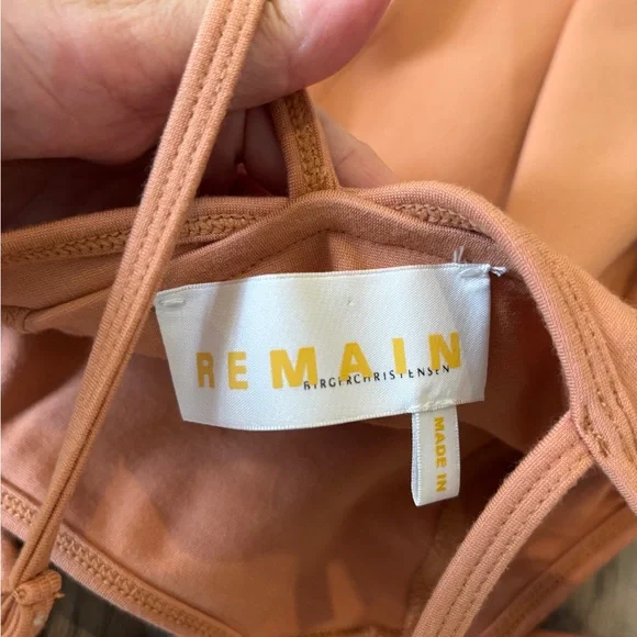 Remain Birger Christensen Peach bodysuit | us4 - Picture 2 of 5